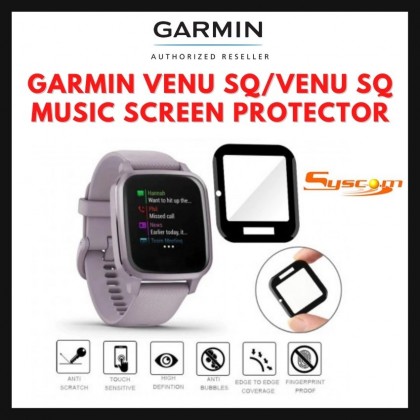 Garmin Venu SQ / Venu SQ Music 3D FULL Coverage Screen Protector Film Garmin Venu SQ / Venu SQ Music 3D FULL Coverage Screen Protector Film